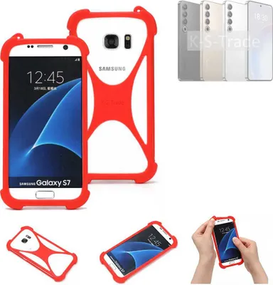 Produktbild von K-S-Trade Handy-Hülle kompatibel mit Meizu 20 Pro Schutz-Hülle Bumper Silikon Schutz Hülle Cover Case Silikoncase Silikonbumper TPU Softcase