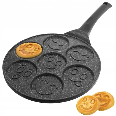 Produktbild von Zilner Pfanne für Pfannkuchen Antihaft Marmor Induktion 28cm