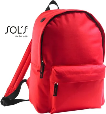 Immagine prodotto di SOLs Bags 70100 | Zaino Rider Backpack | 14 x 28 x 40 cm - Colore: Rosso - Dimensioni: 14 x 28 x 40 cm
