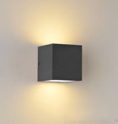 Produktbild von ISOLED Wandleuchte Up&Down2xGX53, IP44, anthrazit