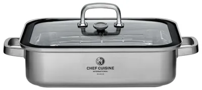 Produktbild von Chef Cuisine Aroma Dampfgarer / Bräter aus Edelstahl