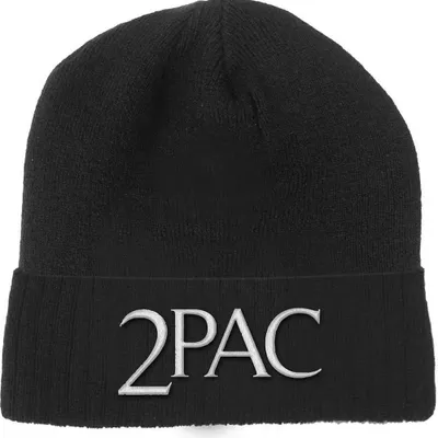 Produktbild von 2Pac Mütze Logo Black