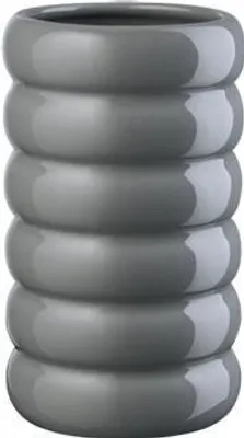 Produktbild von ASA Vase, cool gray LOOPY D. 10 cm, H. 21 cm