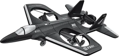 Produktbild von Jollity Works RC Jet-Quadcopter – 2.4 GHz Steuerung, Ersatzpropeller & 7-9 Minuten Flugzeit