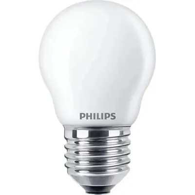 Produktbild von Philips Lampen in Kerzen- und Tropfenform, 4,3 W, 40 W, E27, 470 lm, 15000 h, Kaltweiße