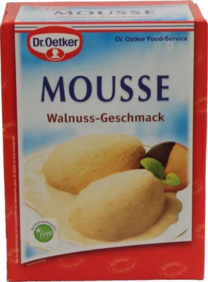Produktbild von Dr. Oetker Mousse Walnuss-Geschmack Dessertpulver 1kg