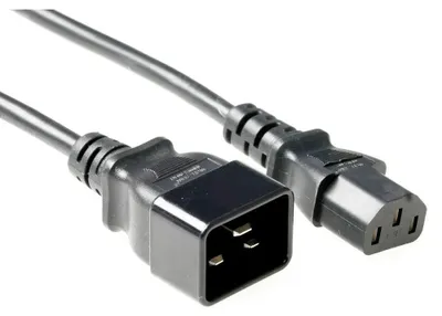 Obrázek produktu pro ACT AK5026, 2 m, C13 rozdvojovač, C20 rozdvojovač, 230 V, 10 A