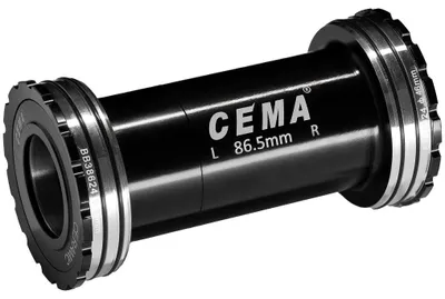 Obrázok produktu pre Cema Bracketas BB386 Interlock Shimano-RVS-Zwart