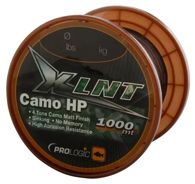 Produktbild von Prologic XLNT HP Camo 1000m - Karpfenschnur, Durchmesser/Tragkraft:0.30mm / 14lbs / 6.6kg Tragkraft