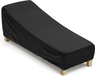 Produktbild von Gartenliegen Schutzhülle Wasserdicht Winddicht 210D Oxford Gewebe Gartenmöbel Sonnenliege Klappstuhl Strandkorb Abdeckung, 210x75x80/40cm