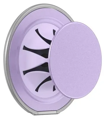 Imagen del producto de Soporte magnético PopGrip, diseño delgado, color lila