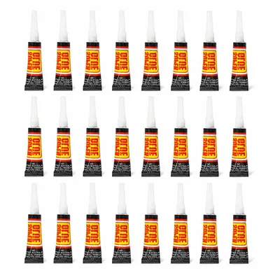 Produktbild von Mavendo 24x Sekundenkleber Extra Stark 3g Superkleber Schnellkleber Alleskleber Universalkleber für Metall, Kunststoff, Holz, Keramik, Gummi und Leder