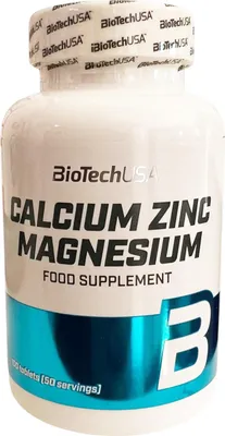 Zdjęcie produktu dla BioTech Wap Cynk Magnez (100 tabletek)
