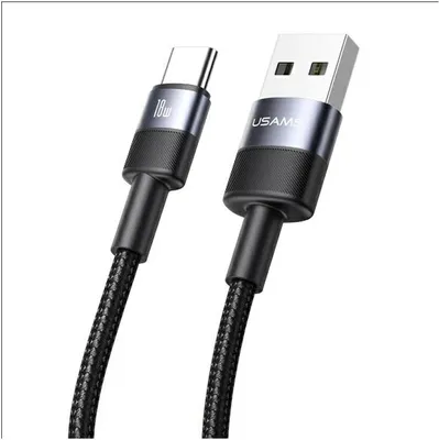 Obrázok produktu pre Usams Kabel Usb-A Na Usb-C 3A 1,2M Dátový kábel z hliníkovej zliatiny Sy Series Sj718Usb01 (Us-Sj718)