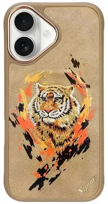 Obrázek produktu pro Pouzdro Nimmy Tiger Magsafe pro Iphone 16 Light Brown