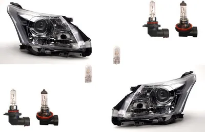 Produktbild von Johns, Scheinwerfer Halogen passend für Toyota Avensis T27 09-11 Leuchtmittel Set Li Re 8117005310 8117005311 8113005310 8113005311 8113005312