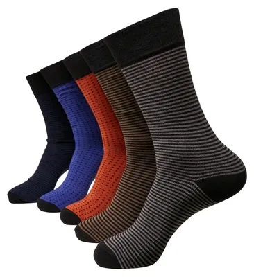 Image de Urban Classics - Chaussettes pour hommes/femmes unies (lot de 5) TN546 (39,5 EU - 42 EU) (colorées)