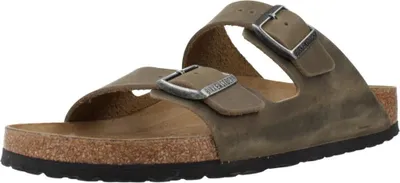 Image de Birkenstock Arizona Oiled Leather Couleur Vert