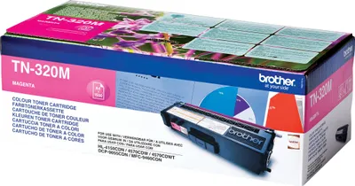 Zdjęcie produktu dla Brother TN-320M, 1500 stron(y), Purpurowy, 1 szt.