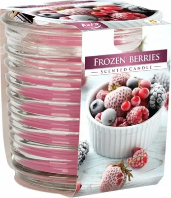 Obrázek produktu pro Svíčka ve skle ZMRAZENÉ OVOCE vonná 130g
