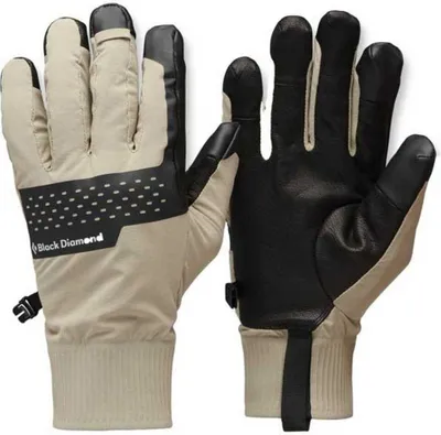 A pair of gloves shown from the front and back.