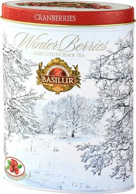 Image de BASILUR, thé noir de Ceylan aux airelles, au bruyère et à l'arôme d'airelles, 100 g