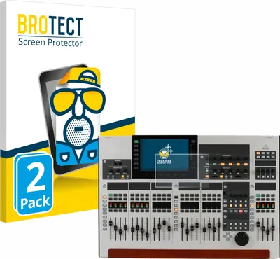 Produktbild von 2x BROTECT Schutzfolie für Behringer Wing Displayschutz Displayschutzfolie Folie Matt Entspiegelungsfolie