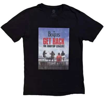 Produktbild von The Beatles Rooftop Concert Black M T-Shirt