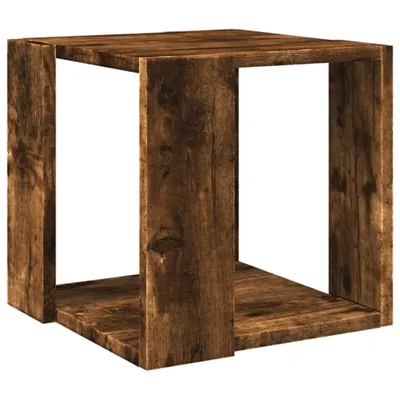 Produktbild von vidaXL Couchtisch Räuchereiche 32x32x30 cm Holzwerkstoff