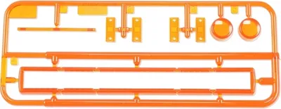 Produktbild von Tamiya JJ-Teile RL Klarglas.Orange Dachl. 56371