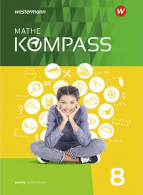 Immagine prodotto di Mathe Kompass 8. Schulbuch. Bayern