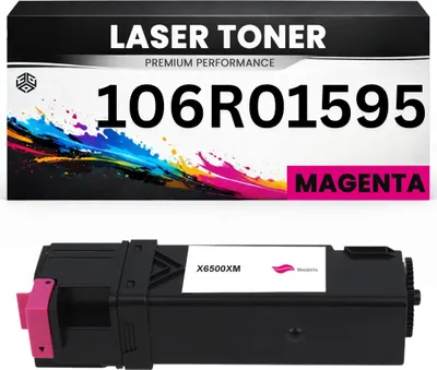 Produktbild von Toner 106R01595 Magenta für Xerox kompatibel hochwertige Premium Alternative für Xerox WorkCentre6505 WorkCentre6505DN Xerox Phaser 6500 6500DN
