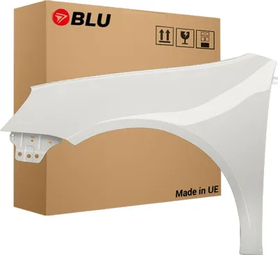 Image de BLU Aile Compatible avec VW Volkswagen Golf V 5 berline LB9A Gauche Weiss CandyWeiss | 2003-2009 | Avant | Peint| Prêt à Monter | Galvanisé
