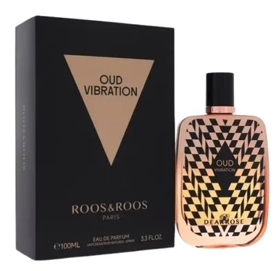 A product shot of a perfume bottle and its box.