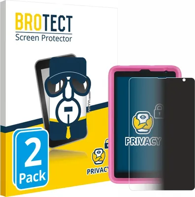 Produktbild von 2x BROTECT Sichtschutzfolie für Blackview Tab 6 Kids Anti-Spy Privacy Sichtschutz Blickschutz Folie Blaulicht-Schutz