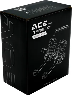 Produktbild von Acebikes Ace-Bikes transportieren Sicherheits-Reifenfix-Ratschen. Ratschensatz Tyrefix Ratschen