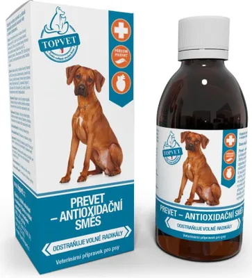 Obrázek produktu pro Prevet - antioxidační směs pro psy TOPVET 200ml