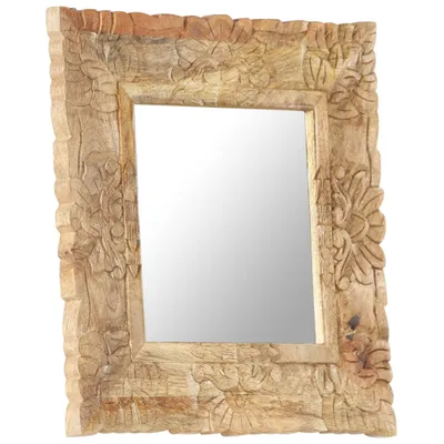 Produktbild von vidaXL Spiegel 50x50 cm Massivholz Mango
