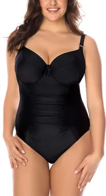 Obrázok produktu pre Vivisence 3108 black 75D Jednodielne plavky
