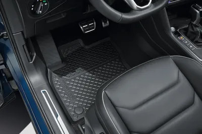 Produktbild von Original VW Tiguan 2016-2024 Gummifußmatten Set vorne & hinten