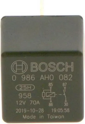 Immagine prodotto di BOSCH 0 986 AH0 082 Contatto di lavoro relè per VW Transporter V Bus (7HB, 7HJ, 7EB, 7EJ, 7EF, 7EG, 7HF, 7EC) Caddy III Kombi (2KB, 2KJ, 2CB, 2CJ)