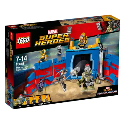 Produktbild von LEGO® Marvel Super Heroes™ Thor gegen Hulk – in der Arena 76088