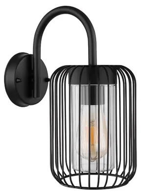 Produktbild von RGB LED Wandleuchte, Außenleuchte, App Steuerung, H 32,5 cm