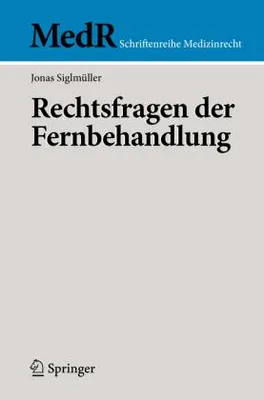 Obrázek produktu pro Rechtsfragen der Fernbehandlung