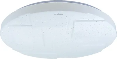 Produktbild von Deckenlampe Metall LED IP44 rund D: 49 cm Weiß neutralweiß 3900 K 5250 lm Deckenleuchte