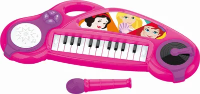 Image de Piano électronique Disney Princesse avec effets lumineux et microphone