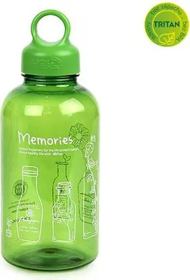 Obrázek produktu pro Láhev Na Vodu "Bisfree Loop" 530Ml, Zelená