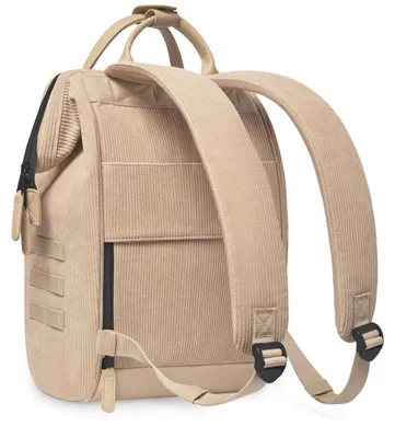Zdjęcie produktu dla CABAIA plecak rekreacyjny Plecak z przegrodą na laptopa Adventurer Recycled Velvet Plecak 18L Luxor jasnobrązowy