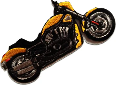 Obrázek produktu pro Nášivka na motorku, nažehlovací nášivka, nažehlovací aplikace, nášivky, k nažehlení, velikost: 10,5 x 5,5 cm