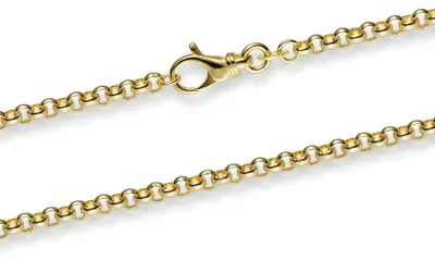 Produktbild von Goldkette Erbskette Länge 45cm - Breite 3,5mm - 585-14 Karat Gold
